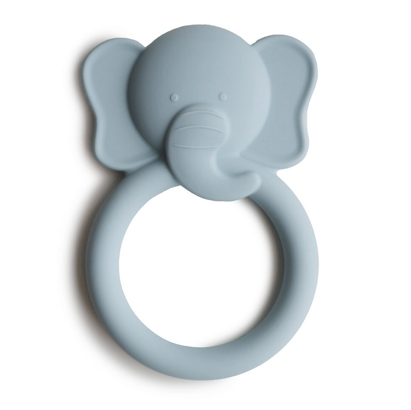 Mushie Teether Elephant Cloud