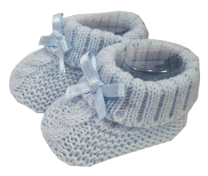 Knitted Baby Booties