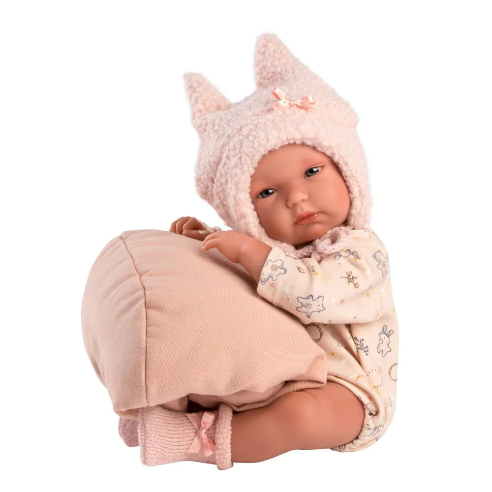 Llorens Spanish Bimba Newborn Doll & Carrycot 63572