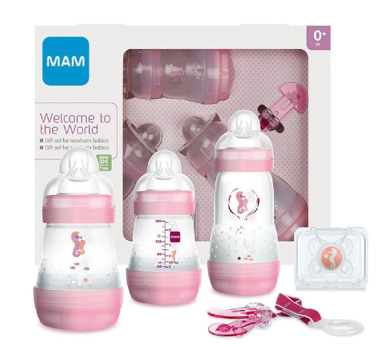 MAM Welcome To The World Gift Set Pink