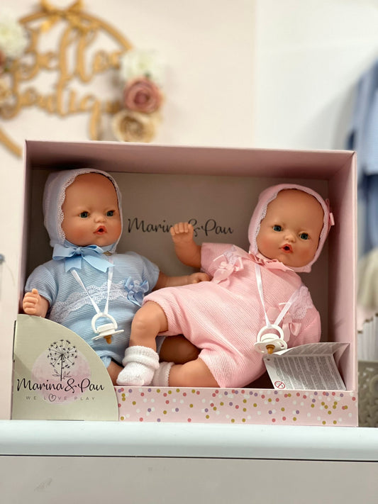 Marina & Pau Twin Dolls - Crying