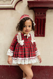 The Valencia Collection Dress in Light Tartan