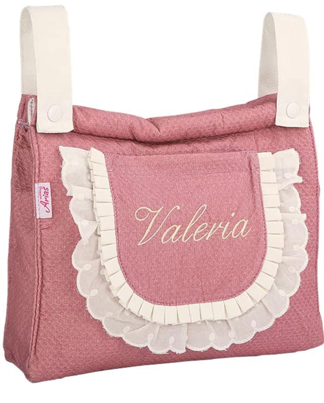 Spanish Dolls Double Pram with Bag “Valeria”