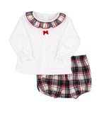 Rapife Tartan 2 Piece Girls Pants Set - 5913