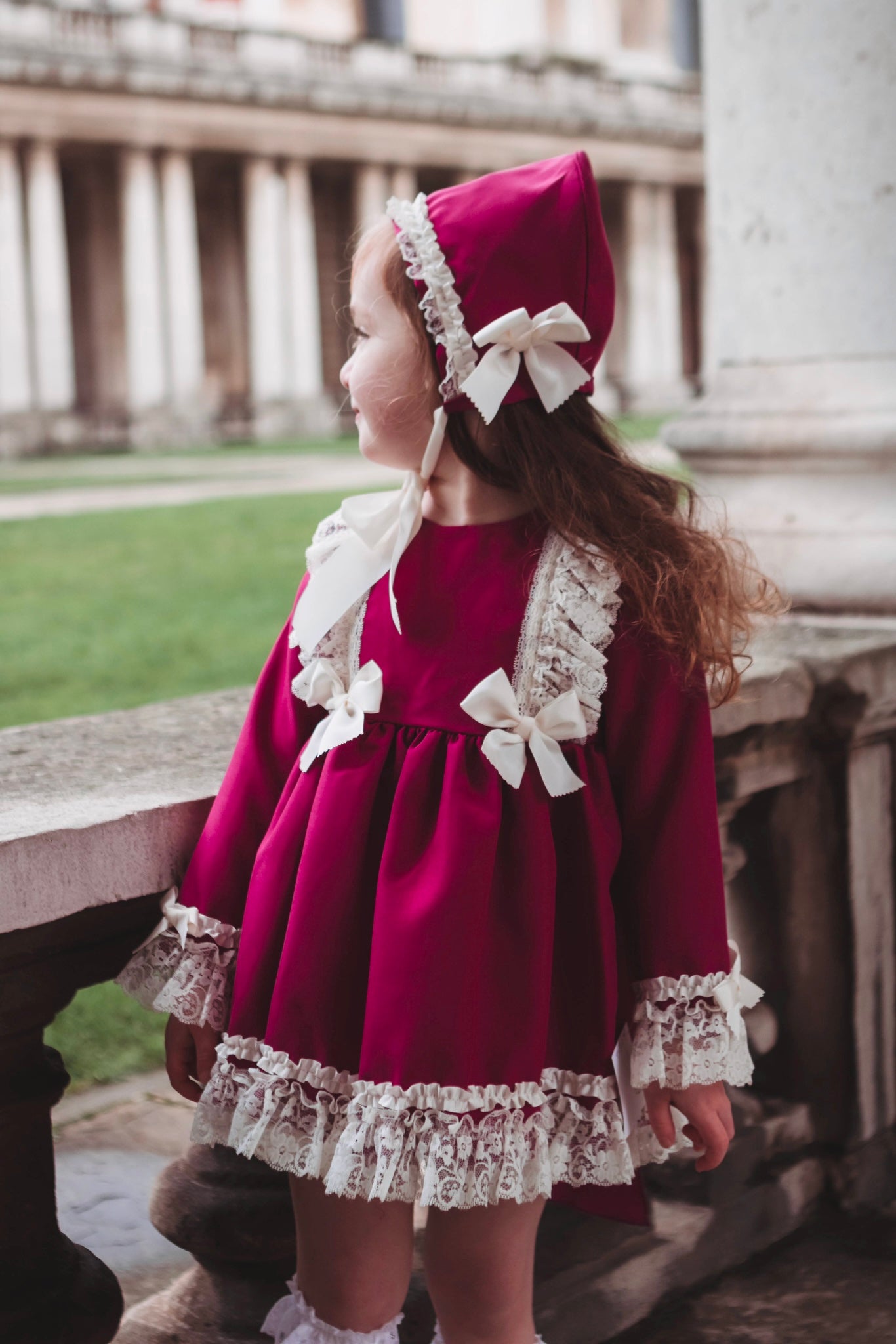 The Valencia Collection Dress in Limited Edition Rasberry - In Stock