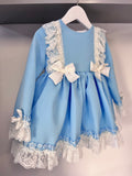 The Valencia Collection Dress in Blue - In Stock