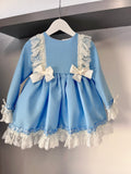 The Valencia Collection Dress in Blue - In Stock