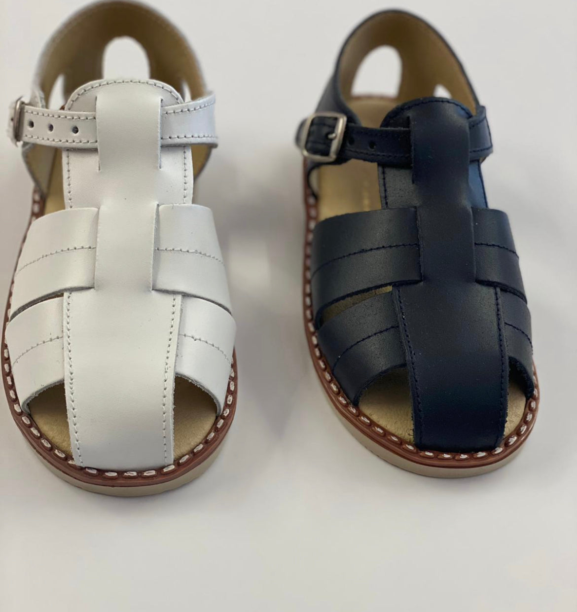 Spanish Boys Sandals Navy